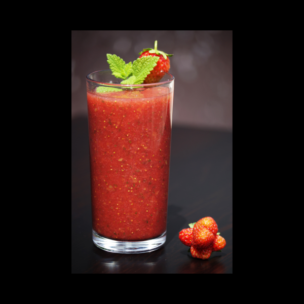 smoothie ausx fraises 